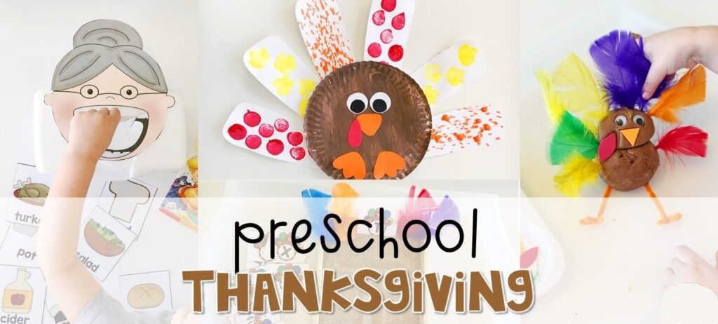 7 Thanksgiving Crafts for Preschoolers that are Simple and Fun