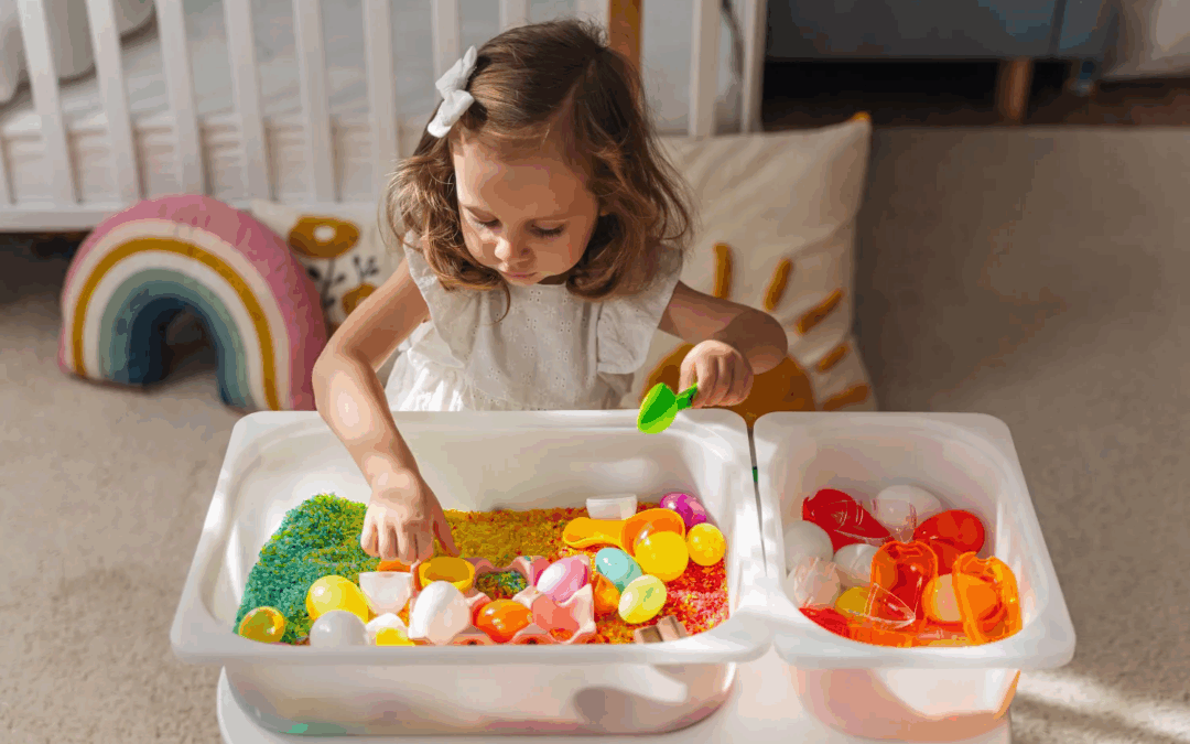7 Fun Hands-On Learning Spring Sensory Bins Activities
