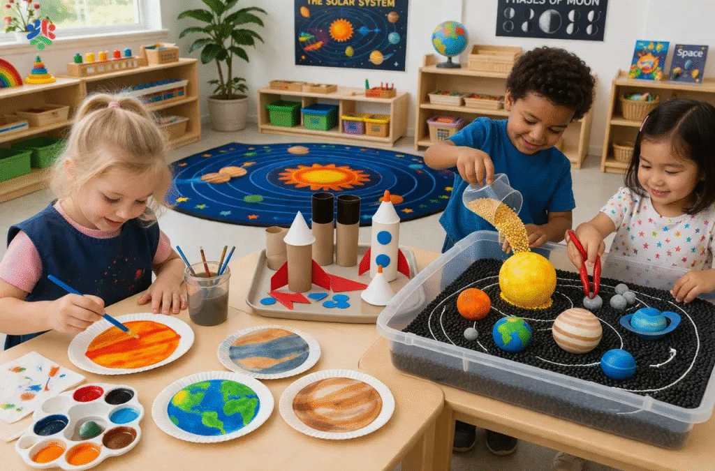 Exploring Space in Early Childhood Education